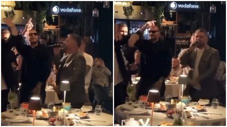 N-a jucat deloc în meciurile cu Israel și Elveția, dar fotbalistul din naționala României a „rupt” ringul „pe manele”! E aproape imposibil de recunoscut: a purtat ochelari de soare și s-a „contorsionat” pe muzica lui Adi de la Vâlcea | VIDEO