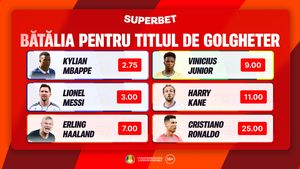 (P) Bătălia starurilor! Cum arată Cotele Superbet pentru golgheterul turneului final
