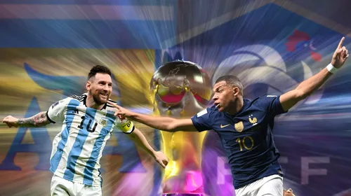 Argentina – Franța, lecție de istorie cu Messi și Mbappe. Vezi cele mai bune ponturi pentru finala Campionatului Mondial de Fotbal (P)