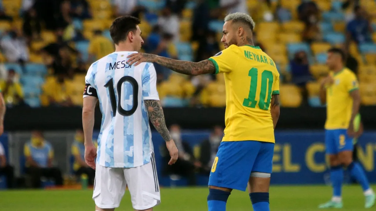 Neymar, reacție fabuloasă la adresa lui Leo Messi după ce a pierdut finala Copa America. „Fiu de cățea, m-ai învins!”