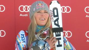 Lindsey Vonn a primit sprijinul poliției germane pentru a călători în Bulgaria fără pașaport