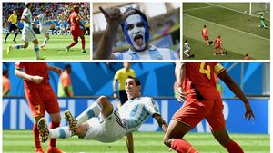 GALERIE FOTO | Argentina, la un pas de o finală istorică împotriva Braziliei. Cele mai interesante imagini de la meciul cu Belgia (1-0)