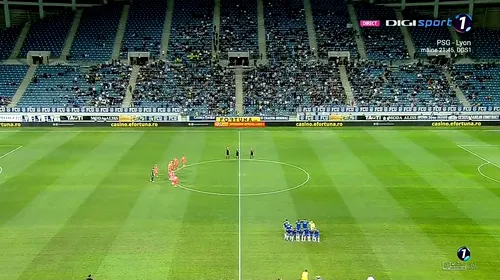 Atmosferă dezolantă la meciul FC U Craiova – FCSB! Asistență redusă în tribunele Stadionului „Ion Oblemenco”