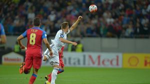 Brigadă din Scoția la meciul Rosenborg - Steaua