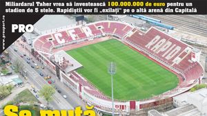 Taher vrea arenă de 5 stele