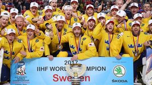 Suedia, noua campioană mondială la hochei pe gheață după ce a învins în finală deținătoarea trofeului. Cine a completat podiumul dintre Rusia și Finlanda