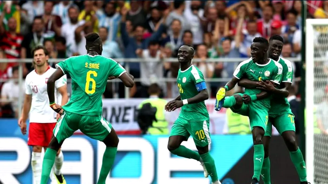 Senegal, prima victorie a africanilor la turneul din Rusia! Lewa & Co, de nerecunoscut