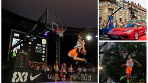 Albii nu pot sări? Patru dunkeri vin la București să distrugă acest "mit" la Europeanul de baschet 3x3