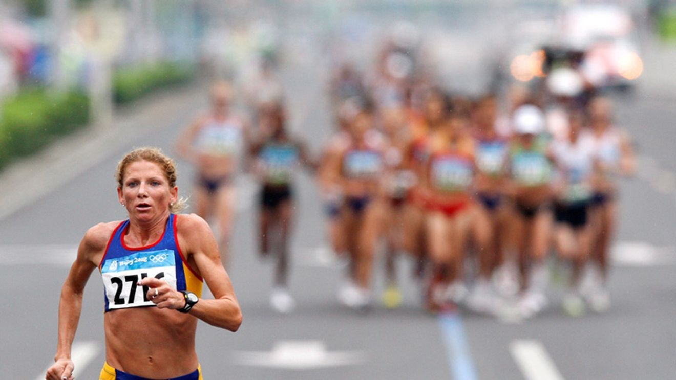 Diță Tomescu, decana de vârstă a maratonistelor