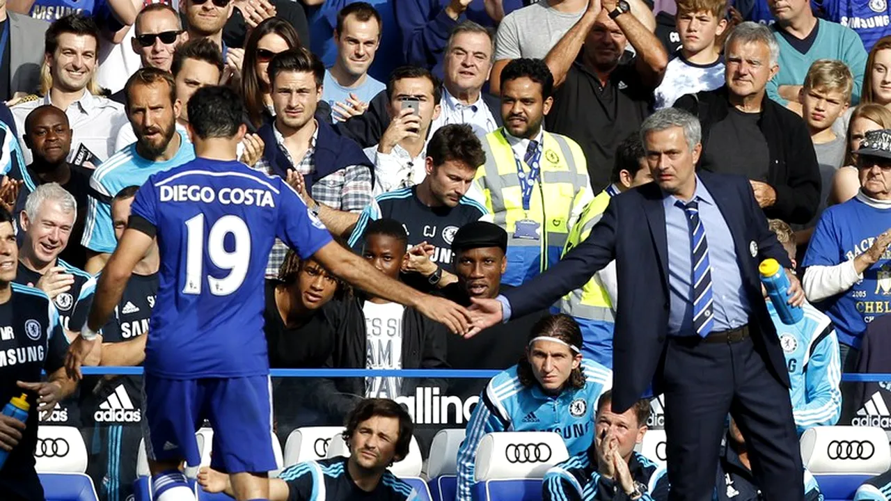 Prima reacție a lui Diego Costa după incidentele cu Mourinho: 
