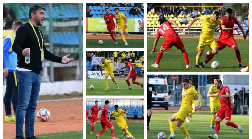 Unirea Slobozia e imbatabilă acasă în play-off, stricând și planurile Hermannstadt-ului. Adrian Mihalcea: ”Să-și dea lumea seama că tratăm serios meciurile.” Ce a spus de jocul contra contestatarilor de la ”U” Cluj