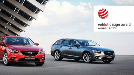 FOTO Mazda6 a câștigat renumitul premiu "red dot", pentru design