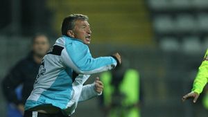 "Pentru o zi suntem acolo unde ne e locul! **Ne uităm la toți de sus"