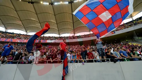 Steaua va disputa două partide pe teren propriu fără spectatori