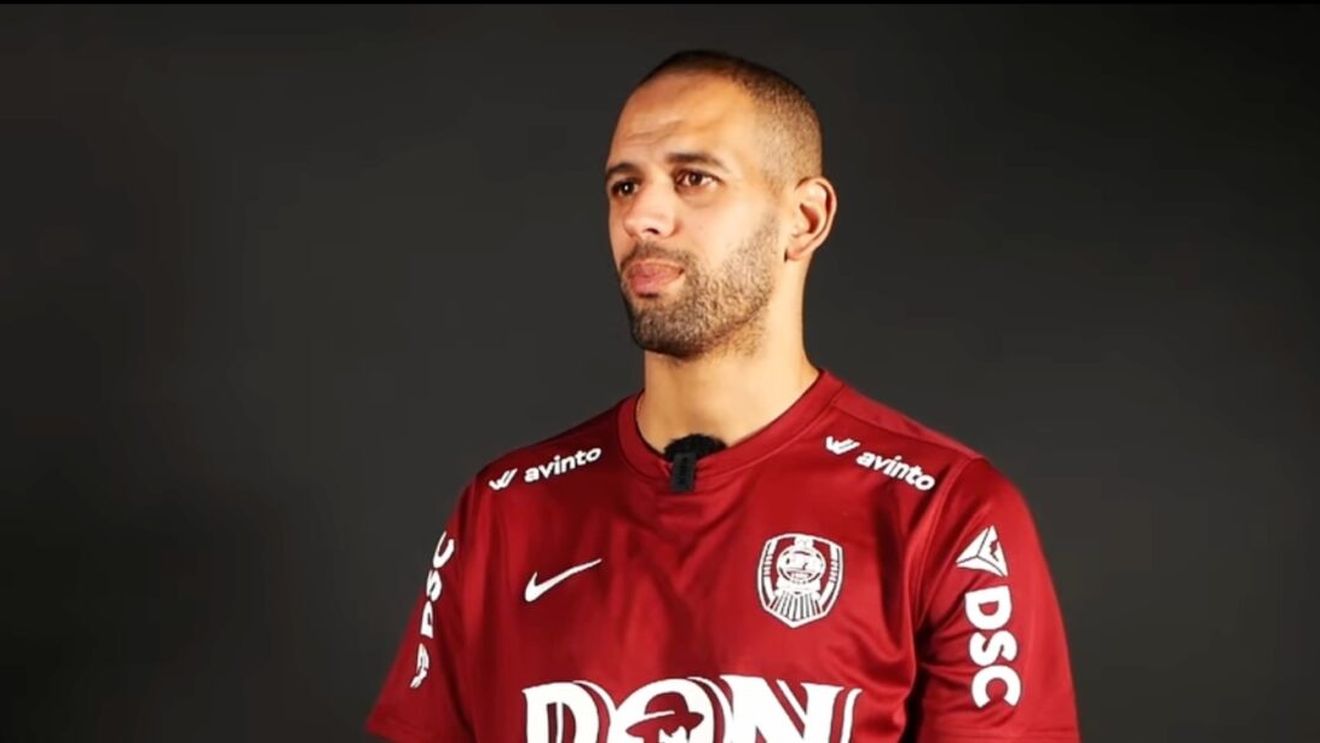 Pe vremuri era primit ca un star și văzut ca un „Mesia”. Slimani, primele declarații în tricoul lui CFR. „Să marchez cât mai mult posibil”