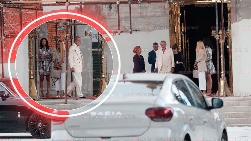 FOTO PAPARAZZI Gigi Becali, eveniment major în biserica ridicată cu peste 10 milioane de euro! Imagini de la botezul fiicei nepotului său favorit, Lucian!
