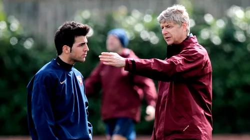 Fabregas: „Vreau să revin la Arsenal…ca antrenor!” Replica lui Arsene Wenger