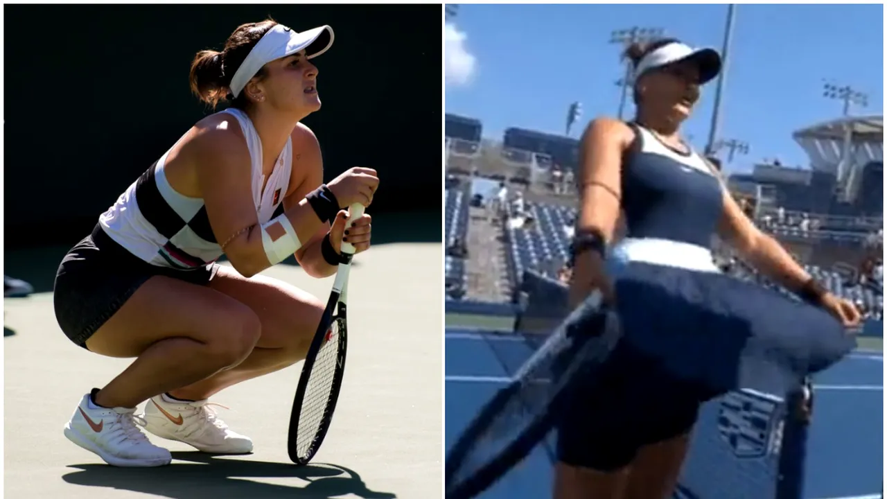 Bianca Andreescu, gest nemaiîntâlnit la US Open! A refuzat să joace în rochia Nike dintr-un motiv incredibil: „Vântul o ridică în așa hal!