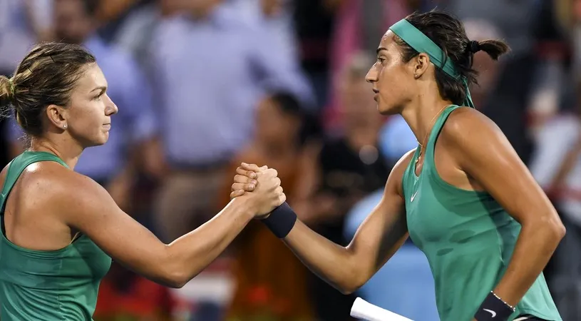 Cine este Caroline Garcia, adversara Simonei Halep din primul tur la Doha! Franțuzoaica, ajutată de conaționala Alize Cornet înaintea meciului