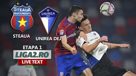 Start lansat în play-off pentru Steaua, cu victorie lejeră cu Unirea Dej. Daniel Oprița l-a ”pus la respect” pe Dragoș Militaru, antrenorul sezonului trecut!