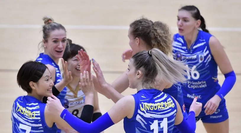 CSM București a pierdut cu 3-0 în fața echipei Fenerbahce, într-un meci din grupele Ligii Campionilor