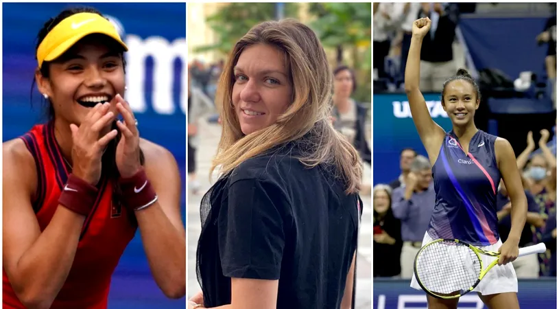 Simona Halep e cea mai mândră după ce s-au aflat finalistele de la US Open! Emma Răducanu și Leylah Fernandez, inspirate de campioana română | SPECIAL