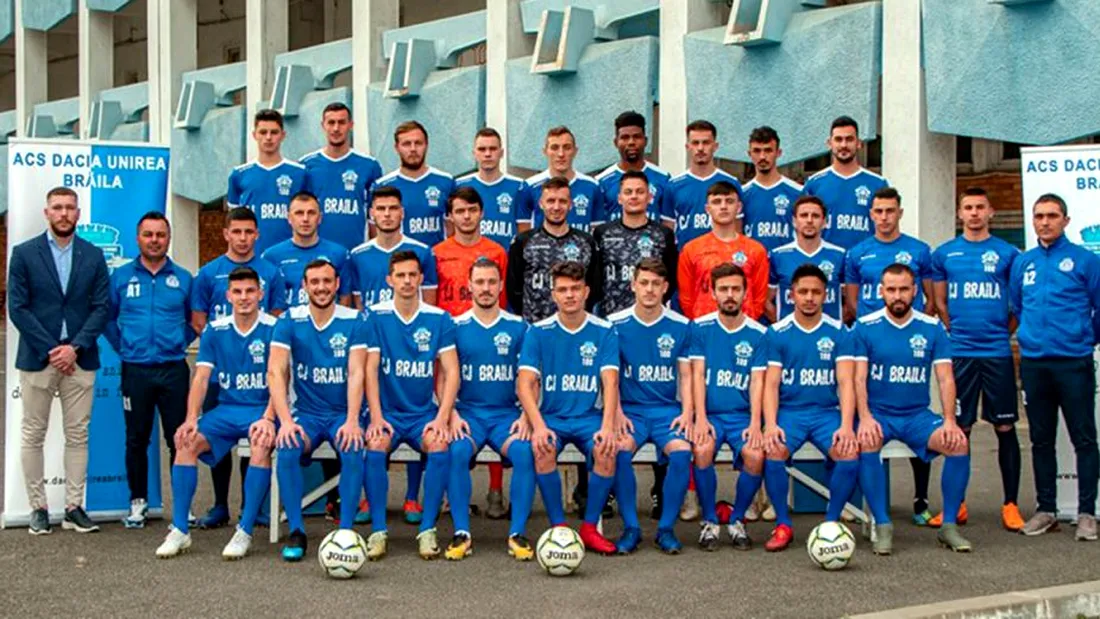 Echipamente noi pentru Dacia Unirea Brăila. FOTO cu ținutele din sezonul următor
