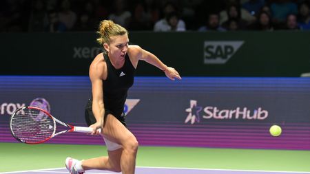 FOTO | Halep, fantoma de la Singapore. "Seamănă cu Casper". Ce a făcut Simona după primul set cu Williams