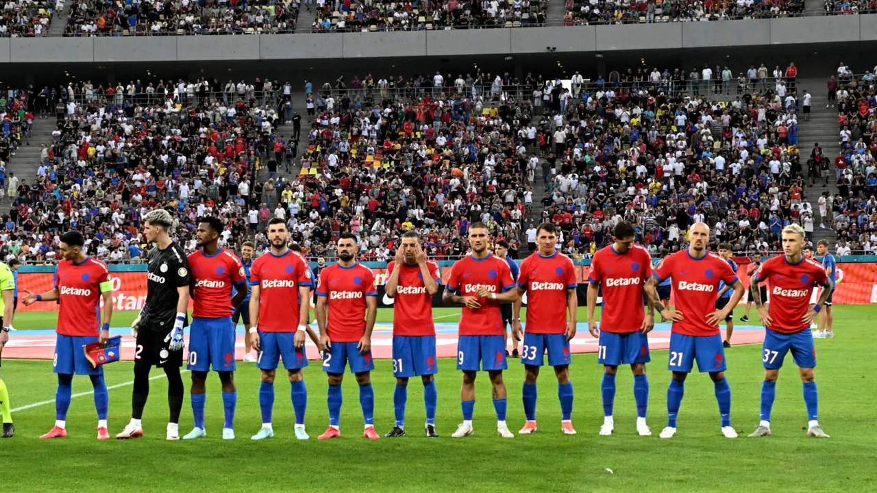 Ce s-a întâmplat pe teren, după ce FCSB a marcat golul de 1-0 cu Shkendija. Decizia surprinzătoare a vedetelor lui Gigi Becali
