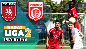 CSC Șelimbăr câștigă barajul cu CS Dinamo după ce a deschis scorul dintr-un penalty controversat acordat de Flueran. Sibienii rămân în Liga 2, bucureștenii retrogradează în Liga 3