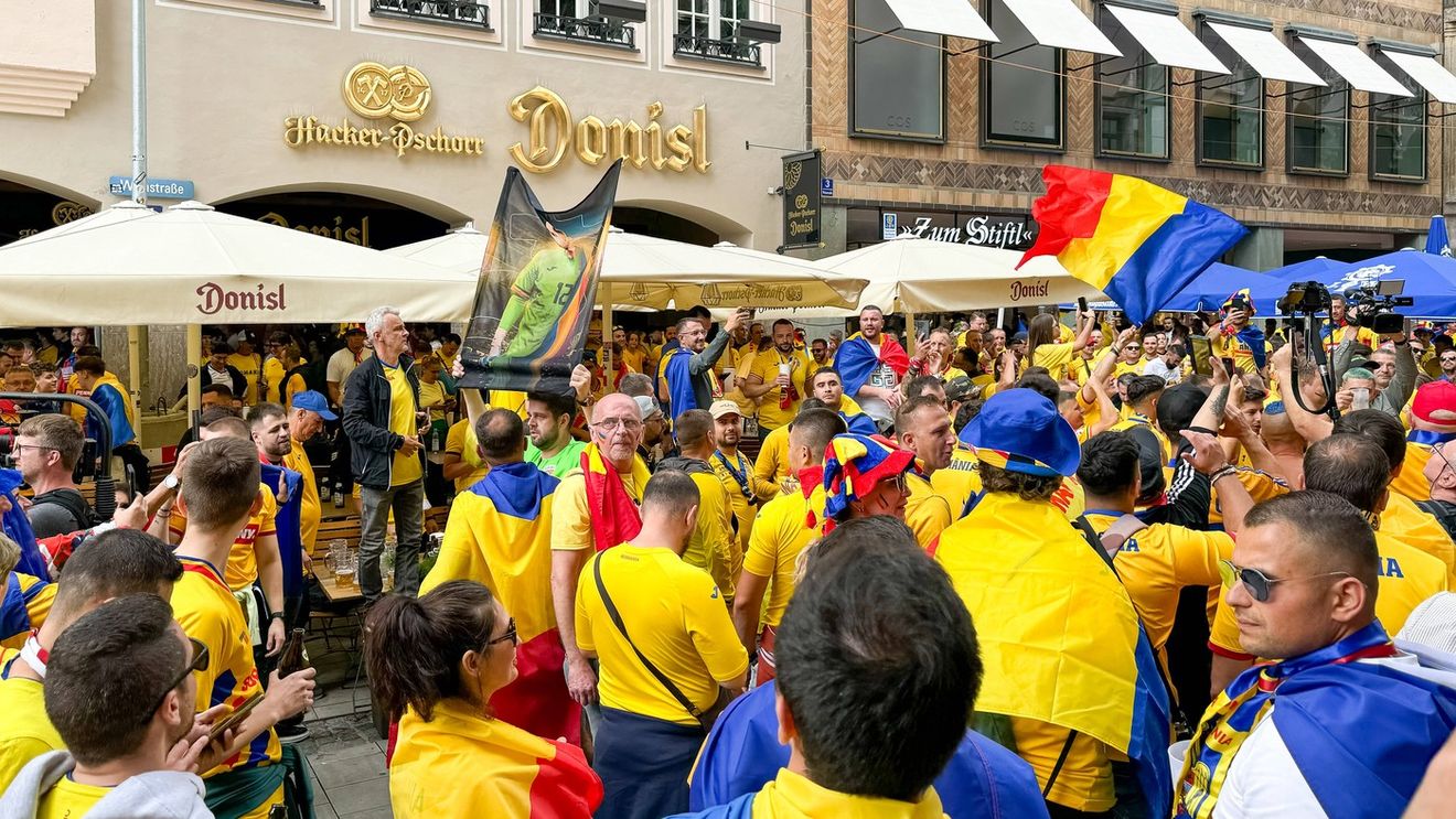 Poliția din Munchen nu iartă nimic: un fan al României, reținut pentru că a aprins o fumigenă înainte de meciul cu Olanda