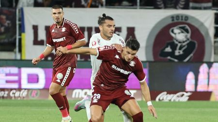 Așa ceva nu s-a mai văzut de multă vreme la Rapid! Alex Dobre l-a îmbrâncit pe Christensen și Gâlcă a intervenit înainte ca totul să degenereze