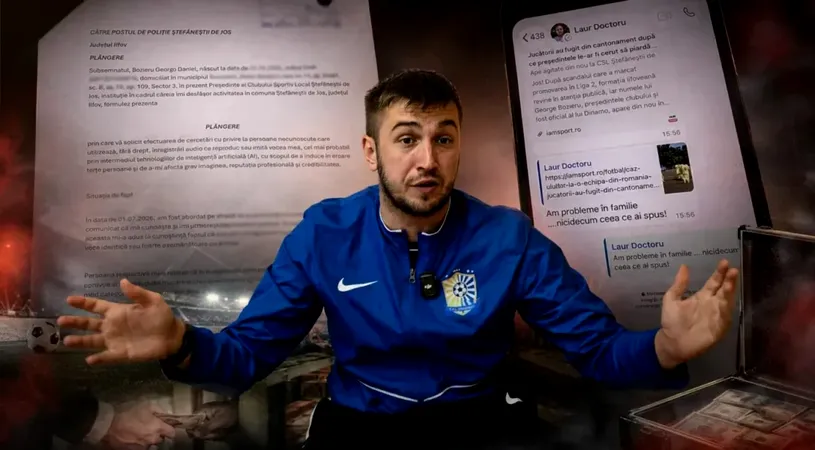 INTERVIU | George Bozieru, președintele acuzat de blat, se apără și face dezvăluiri despre înregistrarea apărută cu el: ”Am făcut plângere la Poliție. Nu cedez la presiuni. Plec cu o singură condiție”