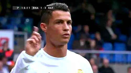 Era 2-1 petru Rayo și fanii Realului au început să huiduie! „Nu, nu, nu! Așa nu!” FOTO | Reacția lui Cristiano Ronaldo, după care a urmat „măcelul”