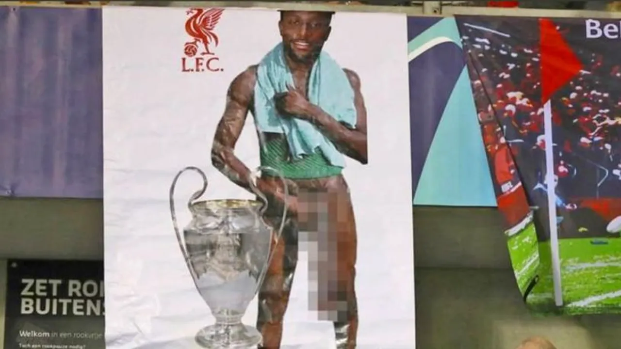 Liverpool condamnă gestul propriilor fani! Banner-ul ofensator în care apare Origi