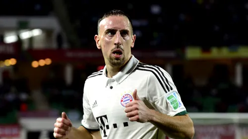 Căpitanii din Germania și-au desemnat „generalul”: Ribery, ales Fotbalistul Anului în Bundesliga