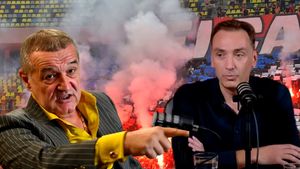Gigi Becali a intrat în direct peste Radu Naum! „Nenorociților!”. Ce s-a întâmplat imediat în studio