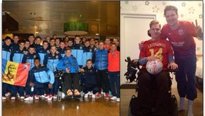 IMPRESIONANT! FOTO Mesajul postat de Neșu, imediat după calificarea Stelei: "Ești eroul meu"