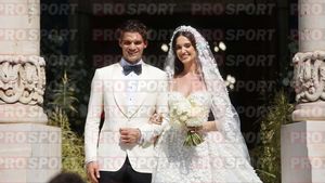 Gică Hagi a unit Generația de Aur cu Generația Mutu-Chivu și cu Generația de Suflet la nunta lui Ianis Hagi! Apariții fabuloase pentru „Briliant” și pentru fostul căpitan de la Ajax și Inter Milano