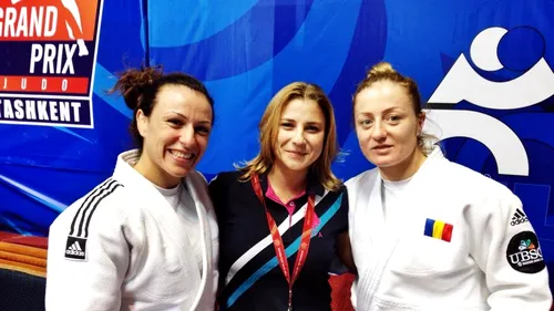 Corina Căprioriu, medalie de aur la Grand Prix-ul de judo de la Tașkent