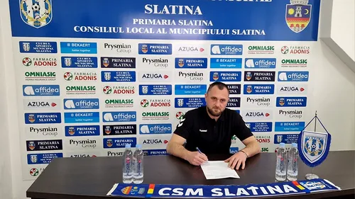 Adrian Chiruț, noul antrenor de la CSM Slatina! Debutează în meciul cu Rapid București