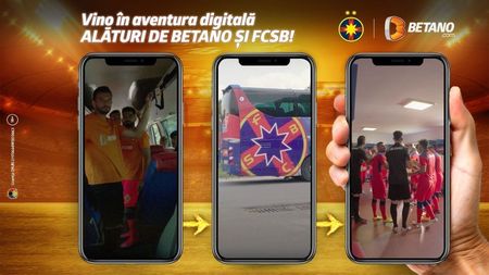 ADVERTORIAL | Betano și FCSB lansează primul joc interactiv pe Instagram, dedicat fanilor adevărați