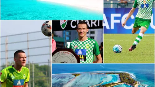 Fotbal în paradis. Andrei Cordoș își povestește viața de fotbalist în țara concediilor de neuitat: Maldive. Peisaje superbe, plajă, resorturi, insule, opt echipe și un singur stadion