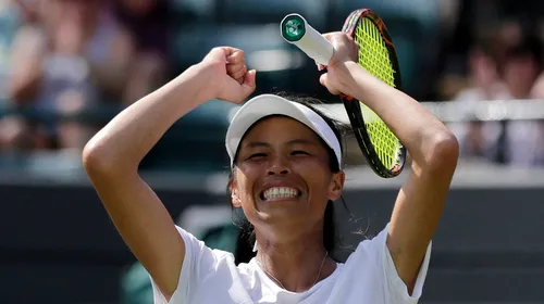 Organizatorii turneului de la Wimbledon o ridică în slăvi pe Su-Wei Hsieh după eliminarea Simonei Halep. Mesajul transmis de englezi