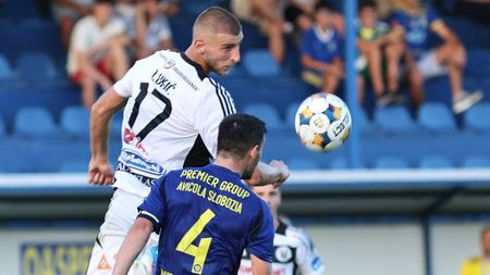 Unirea Slobozia - U Cluj 0-1, în etapa a opta din Superliga. Trupa lui Neluțu Sabău și-a revenit după eșecul cu Dinamo și e din nou pe loc de play-off!