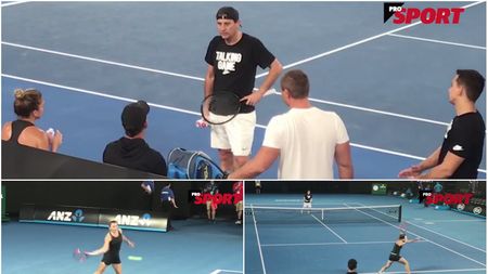 VIDEO EXCLUSIV | 3 idei desprinse din antrenamentul de azi al Simonei Halep. Arena aleasă, ce a solicitat liderul mondial și detaliul de care a avut grijă pas cu pas 