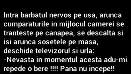 BANCUL ZILEI | „Până nu începe…”