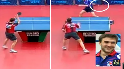 VIDEO Super execuție la tenis de masă!** Ambii jucători au rămas MASCĂ‚, adversarul a început să aplaude: