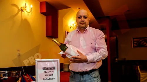 FOTO: Steaua, așteptată cu șampanie la Cluj. „Ne-am pregătit de sărbătoare”