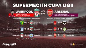 ADVERTORIAL | Liverpool – Arsenal: SuperMeci în Cupa Ligii! 28 de goluri în ultimele 5 meciuri directe din această competiţie